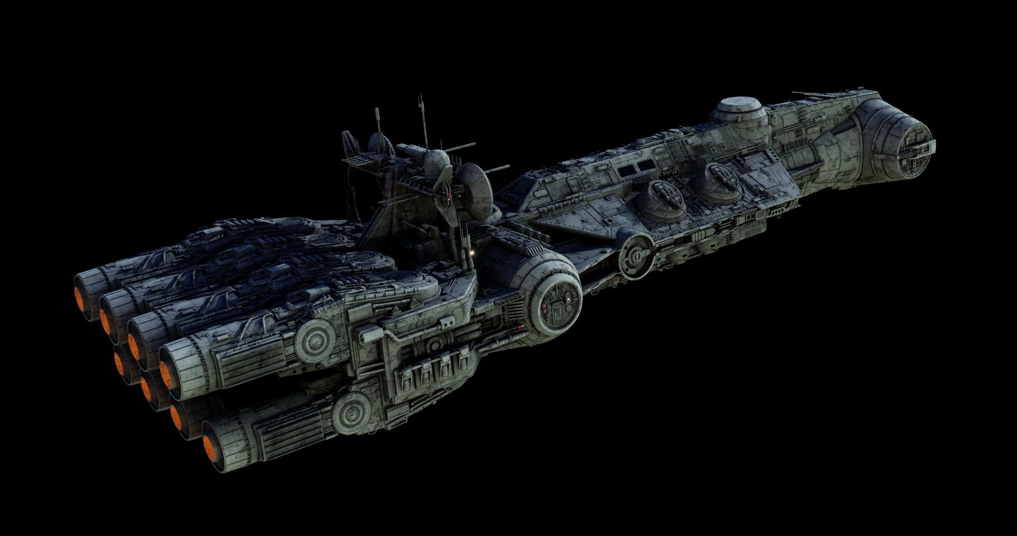 Corvette CR 96 - Star Wars 3D model_59