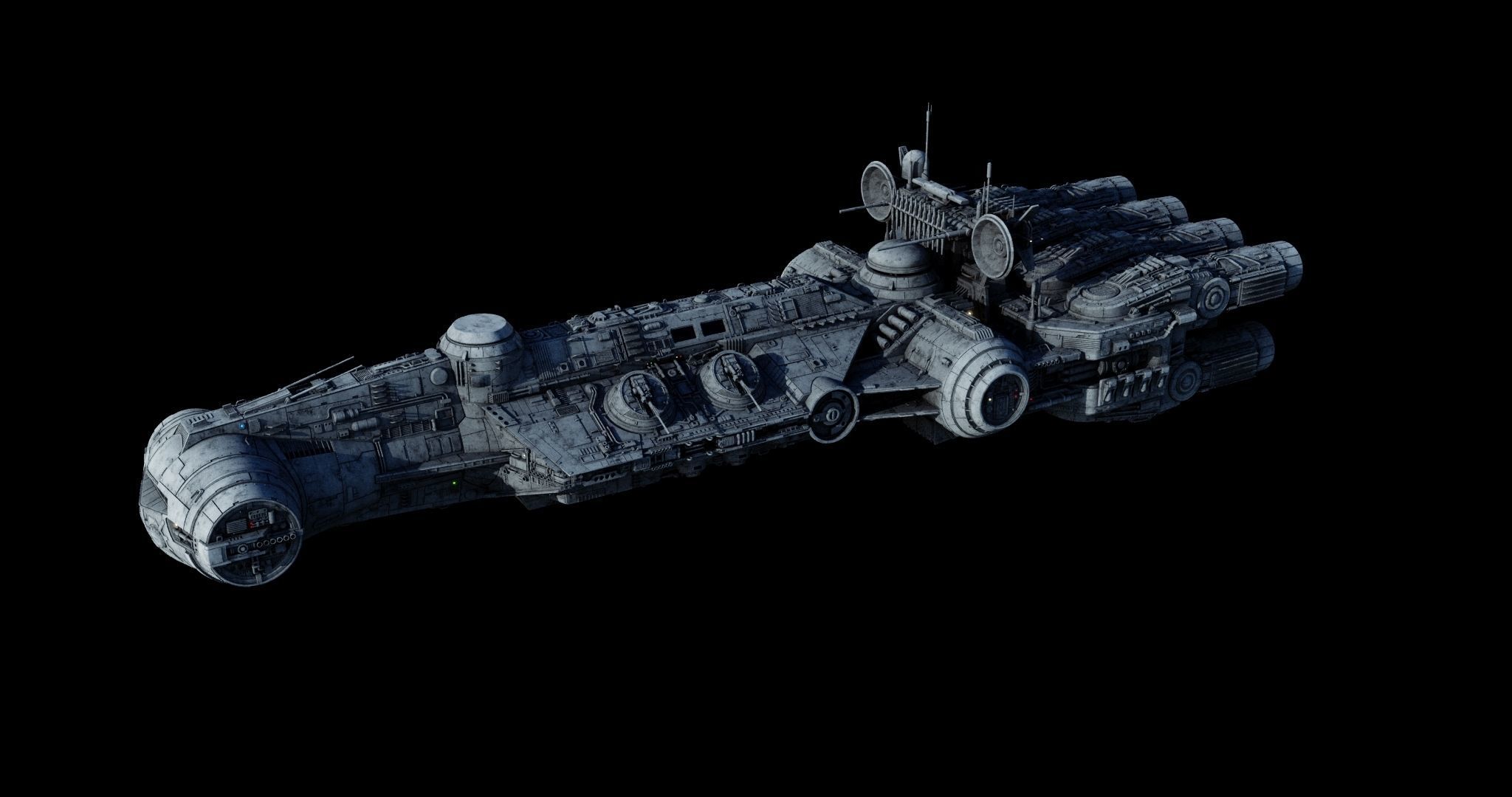 Corvette CR 96 - Star Wars 3D model_67