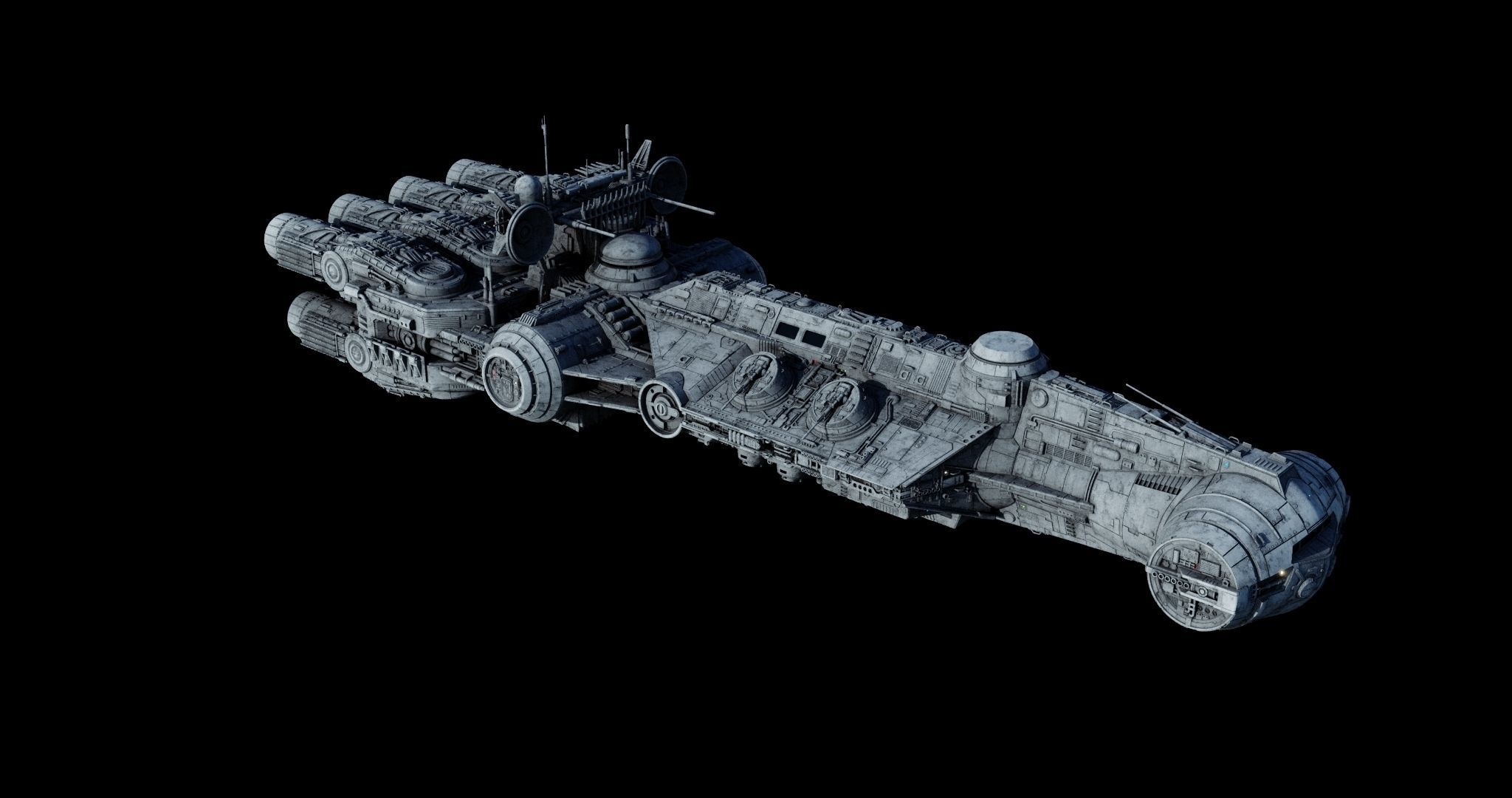 Corvette CR 96 - Star Wars 3D model_78