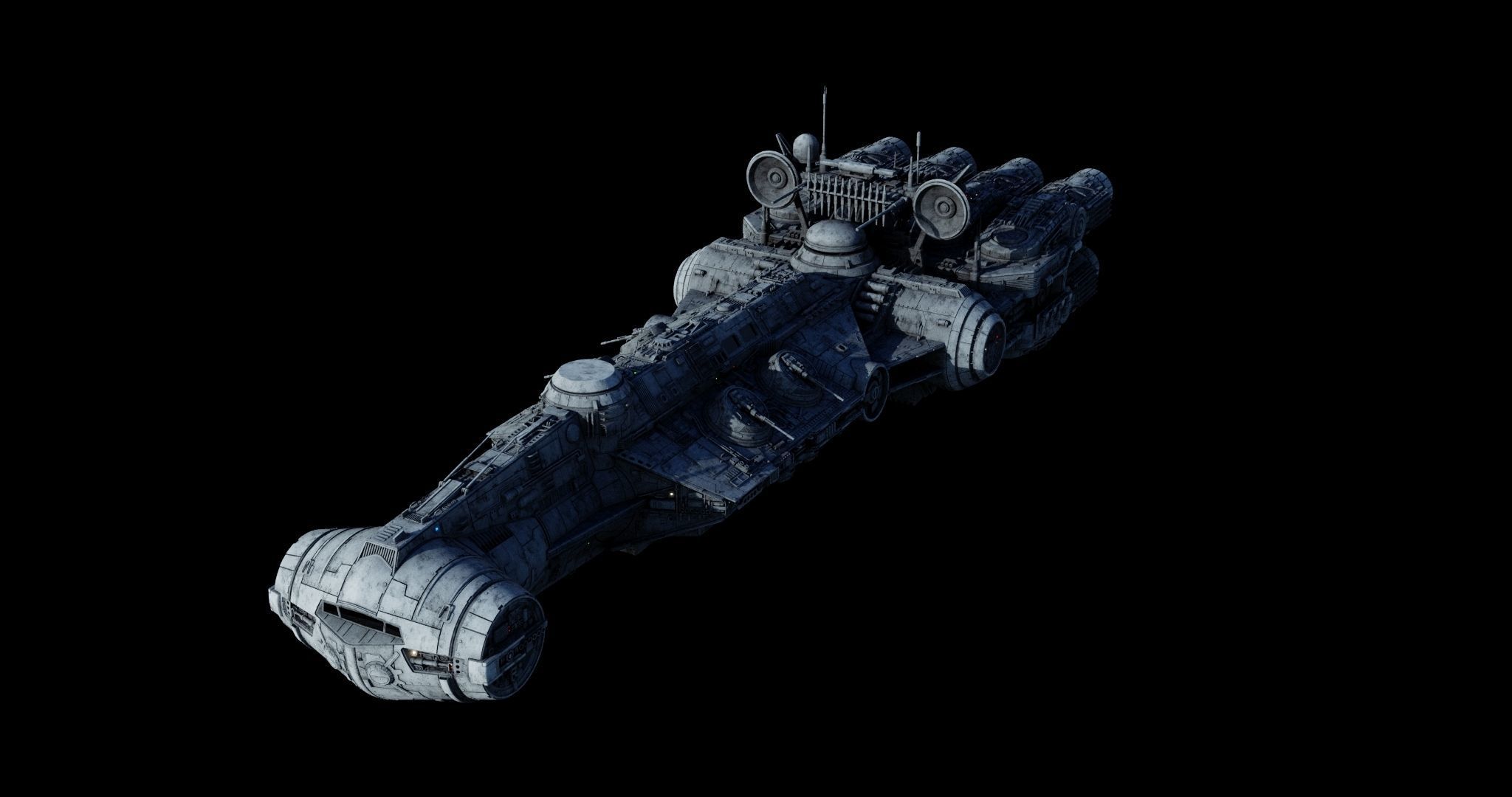 Corvette CR 96 - Star Wars 3D model_70