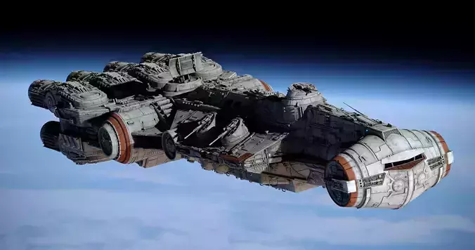 Corvette CR 96  - Star Wars 3D model