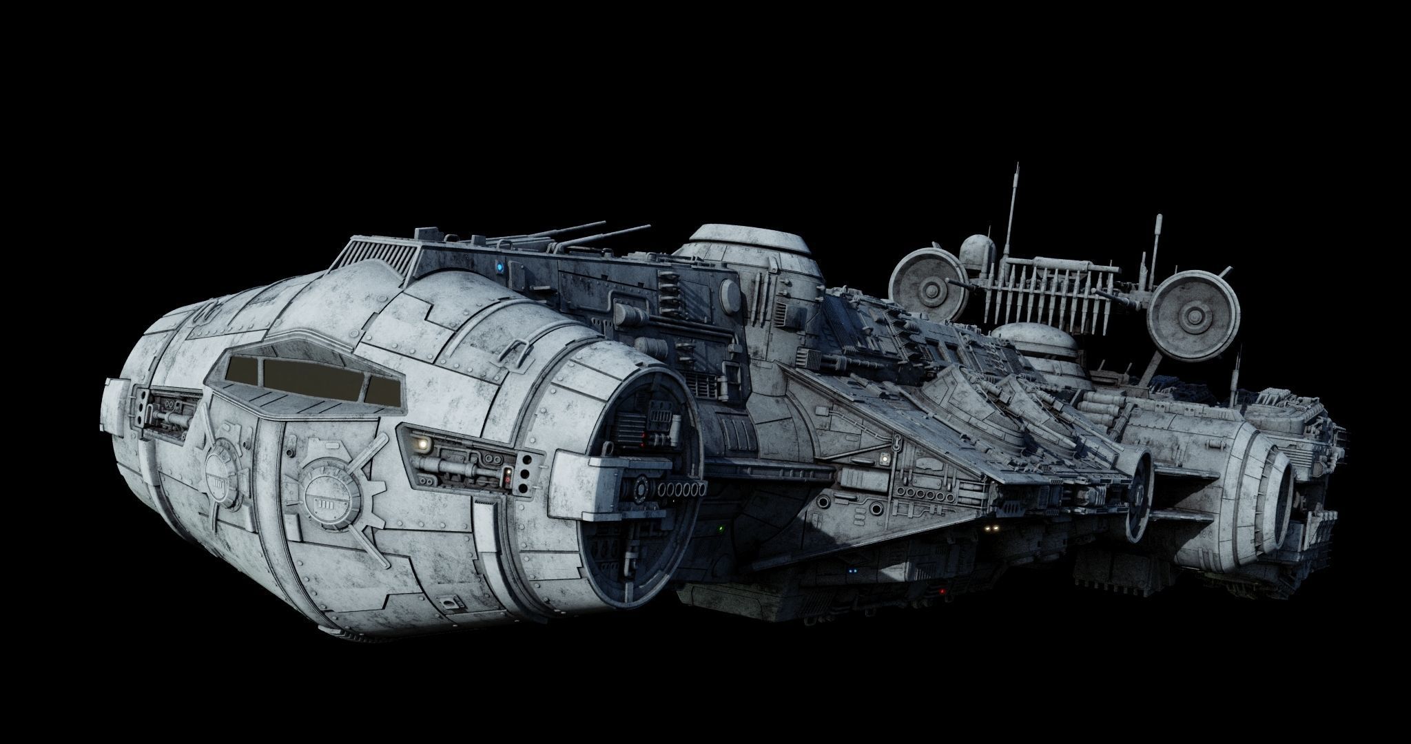 Corvette CR 96 - Star Wars 3D model_56