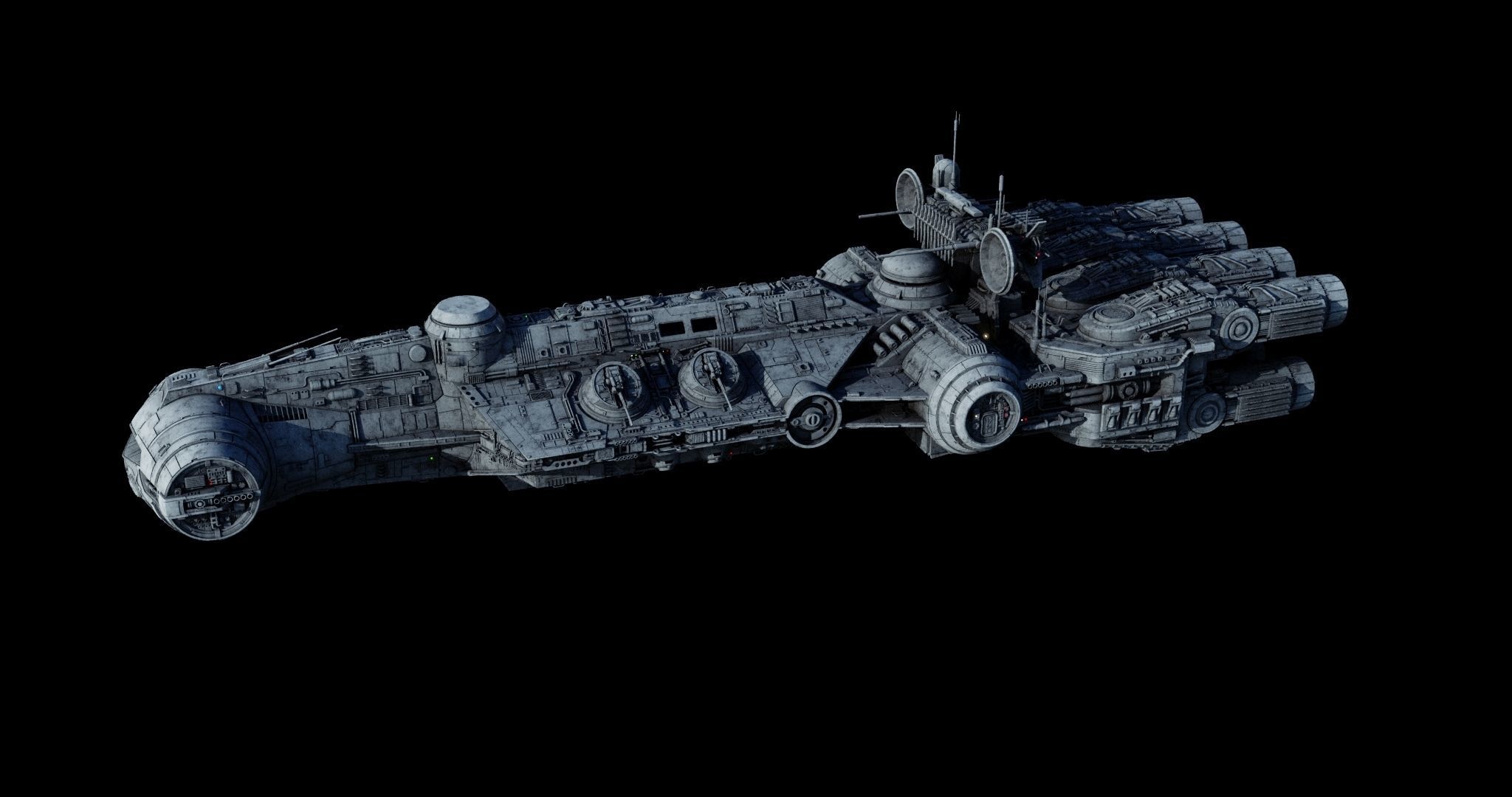 Corvette CR 96 - Star Wars 3D model_66