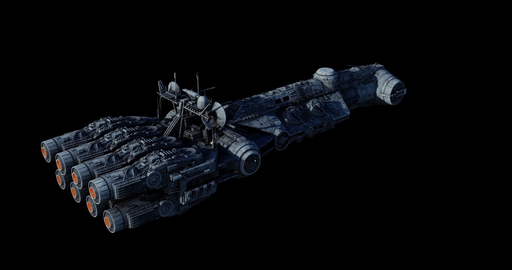 Corvette CR 96 - Star Wars 3D model_86