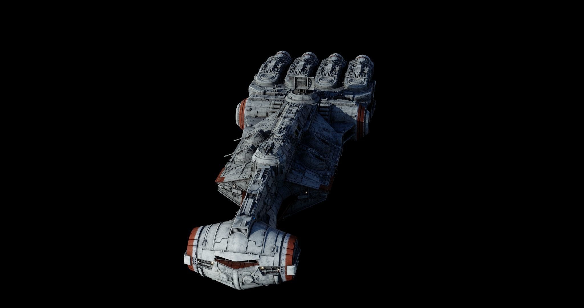 Corvette CR 96 - Star Wars 3D model_25