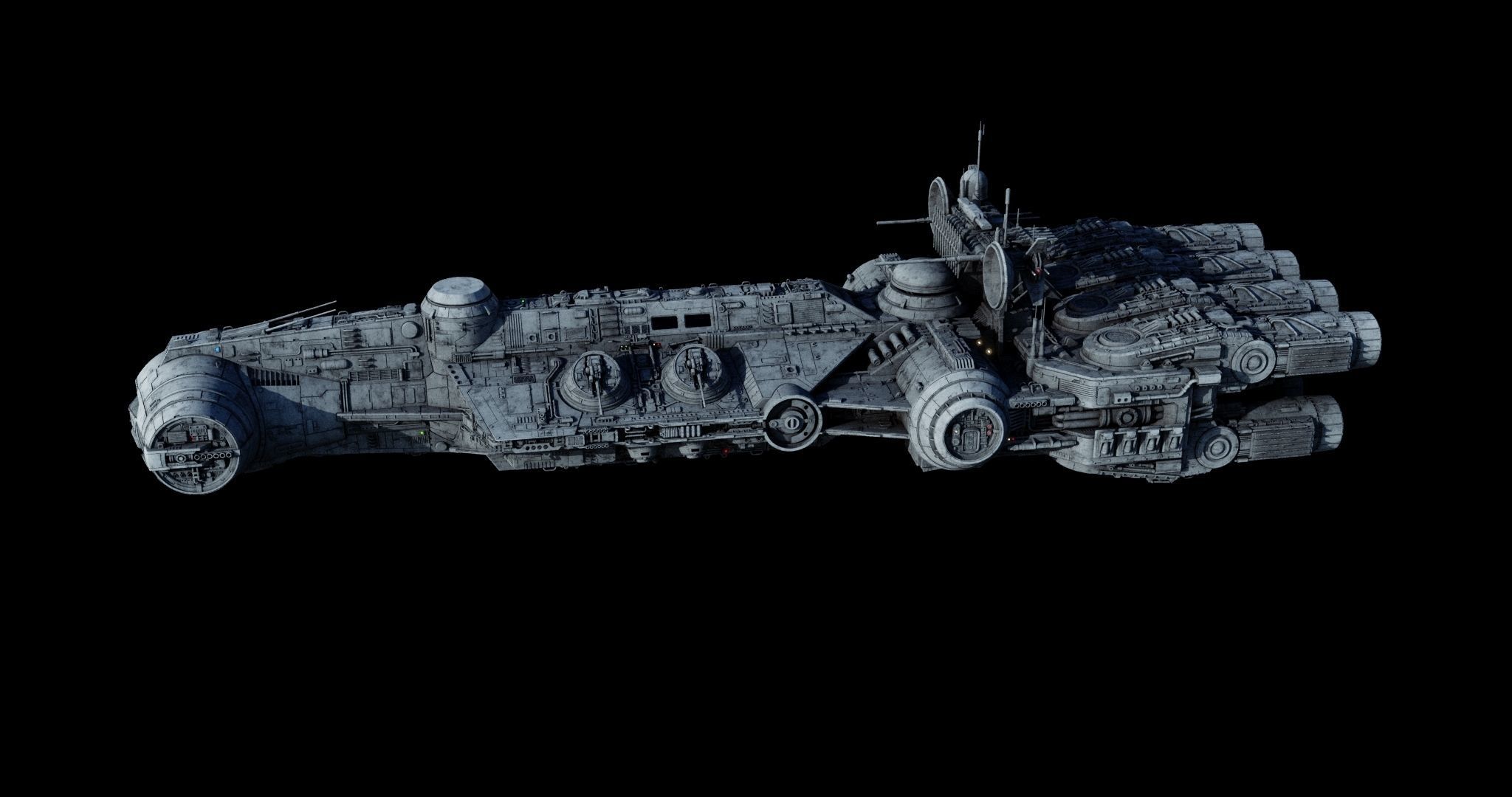 Corvette CR 96 - Star Wars 3D model_65