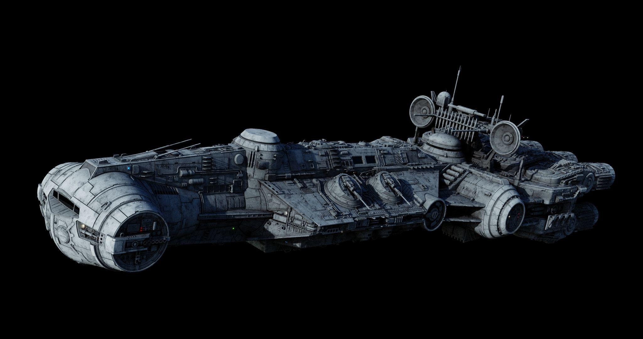 Corvette CR 96 - Star Wars 3D model_55