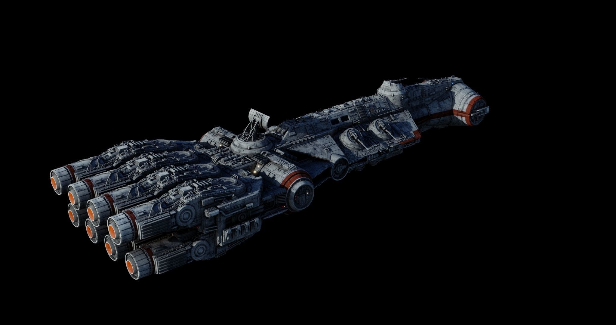 Corvette CR 96 - Star Wars 3D model_39