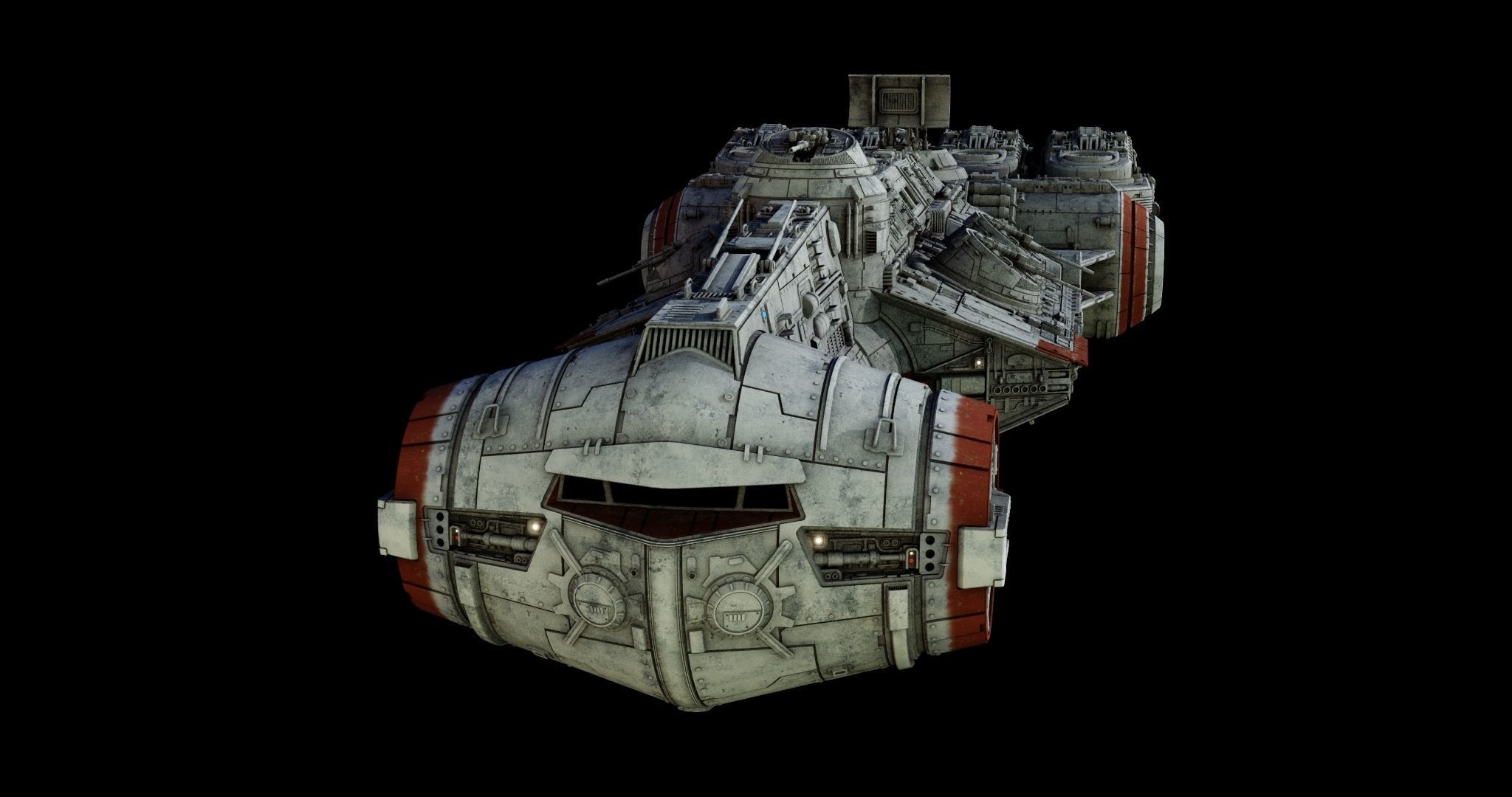 Corvette CR 96 - Star Wars 3D model_16
