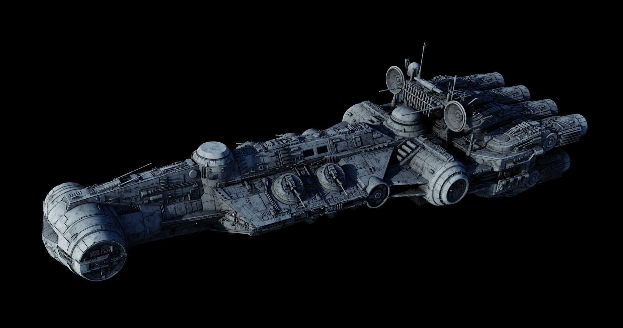 Corvette CR 96 - Star Wars 3D model_63