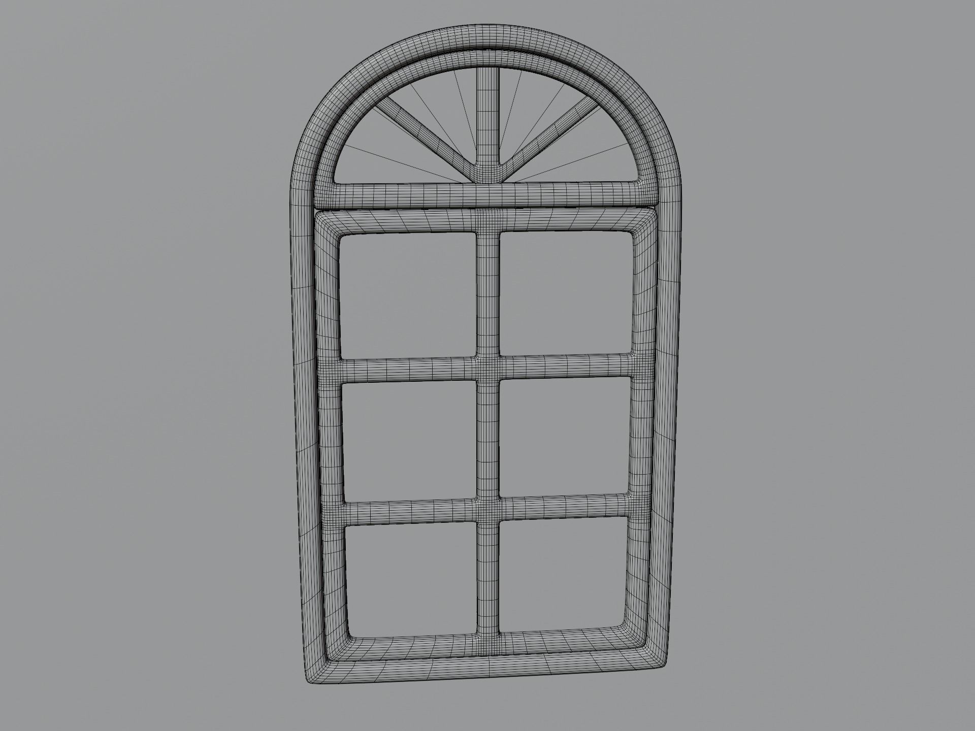 Cartoon Window 10a 3D model_11