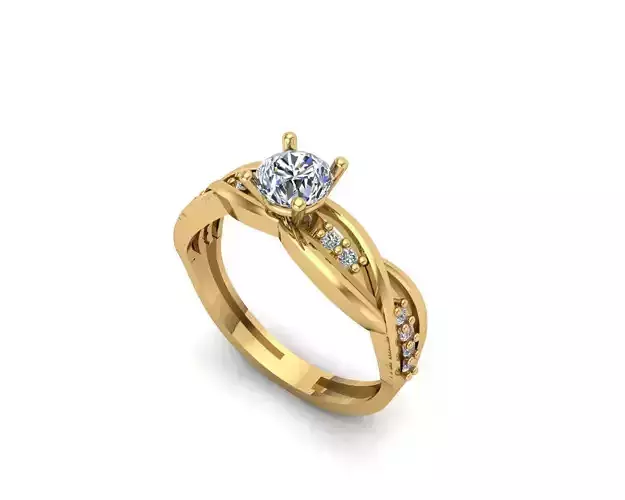 Solitaire ring 