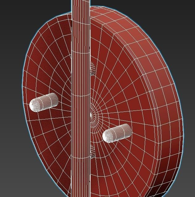 evoluce-rammo-sle112401-01 wall sconce with clear glass shade 3D model_4