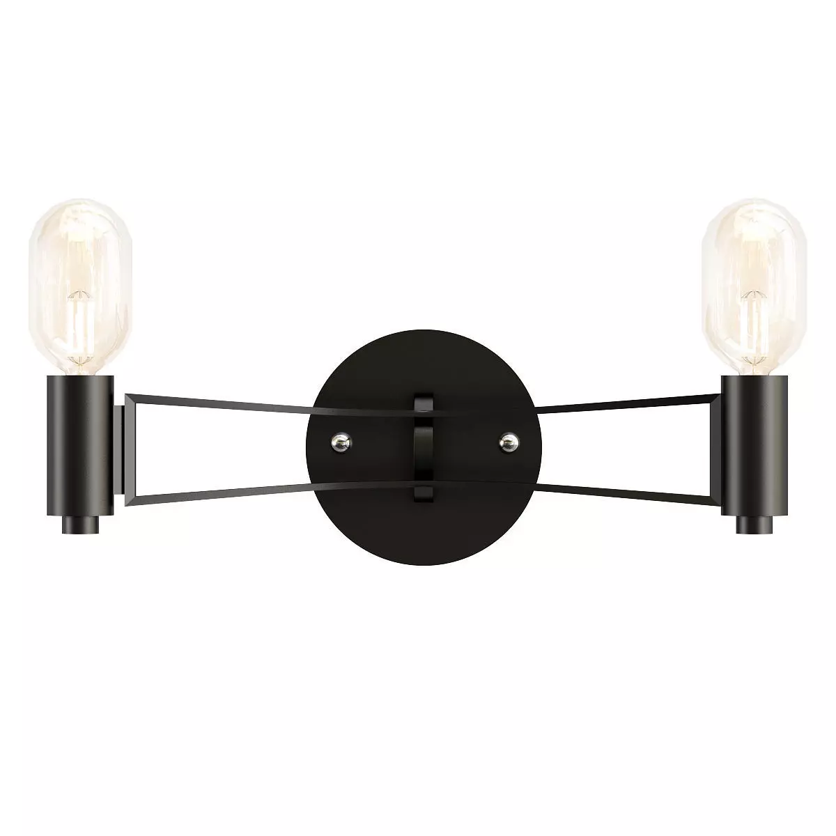 Tropfen-1523-2W two light wall sconce 3D model