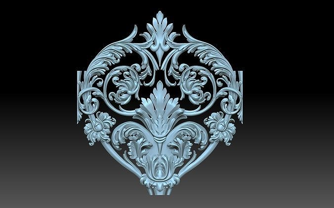 Ornament ornate design 3D print model