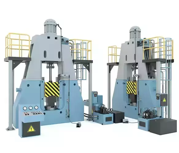 Industrial machine tool - MA2145 Forging hammer press-stamping 3D model