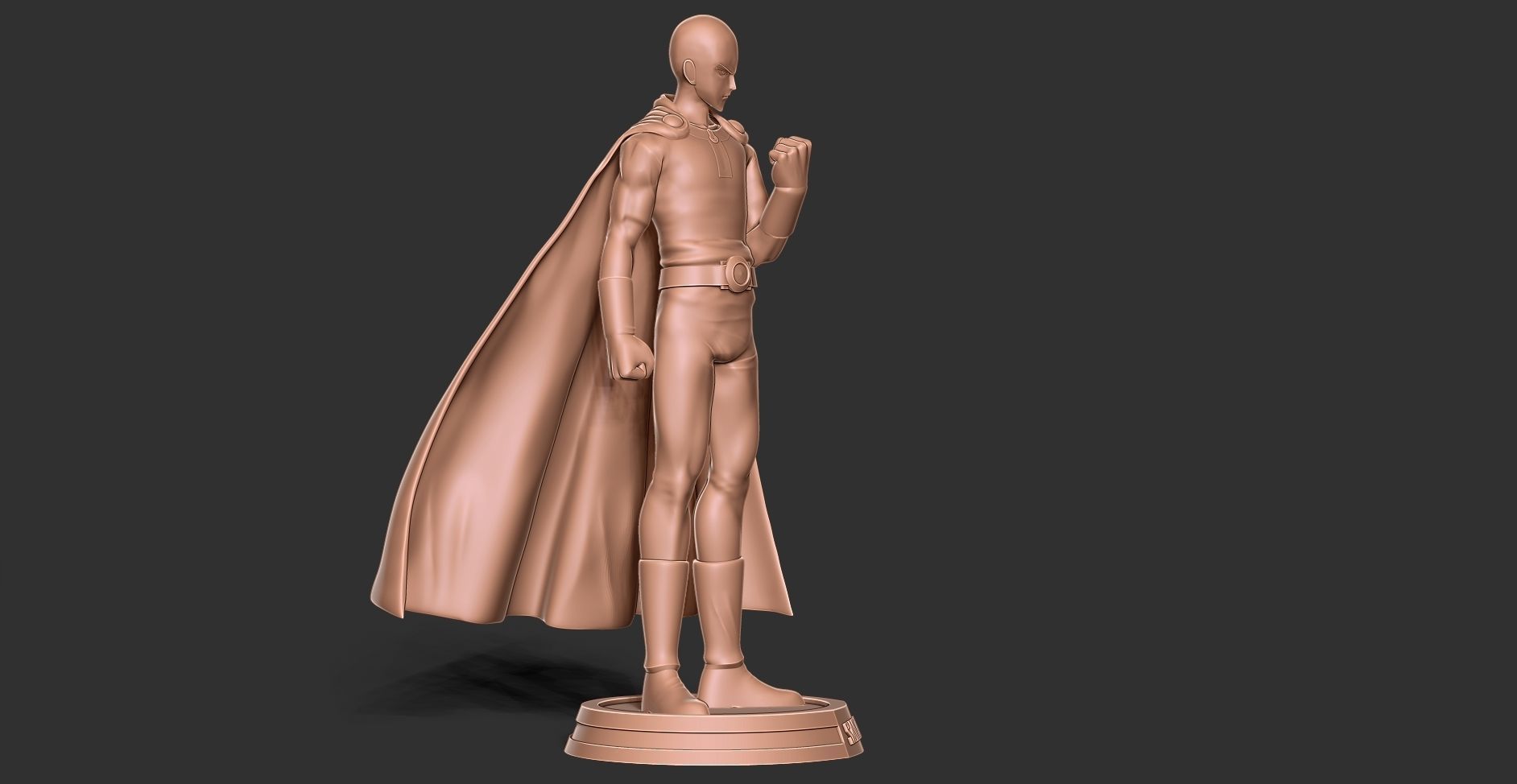 Angry Saitama 3D print model_16