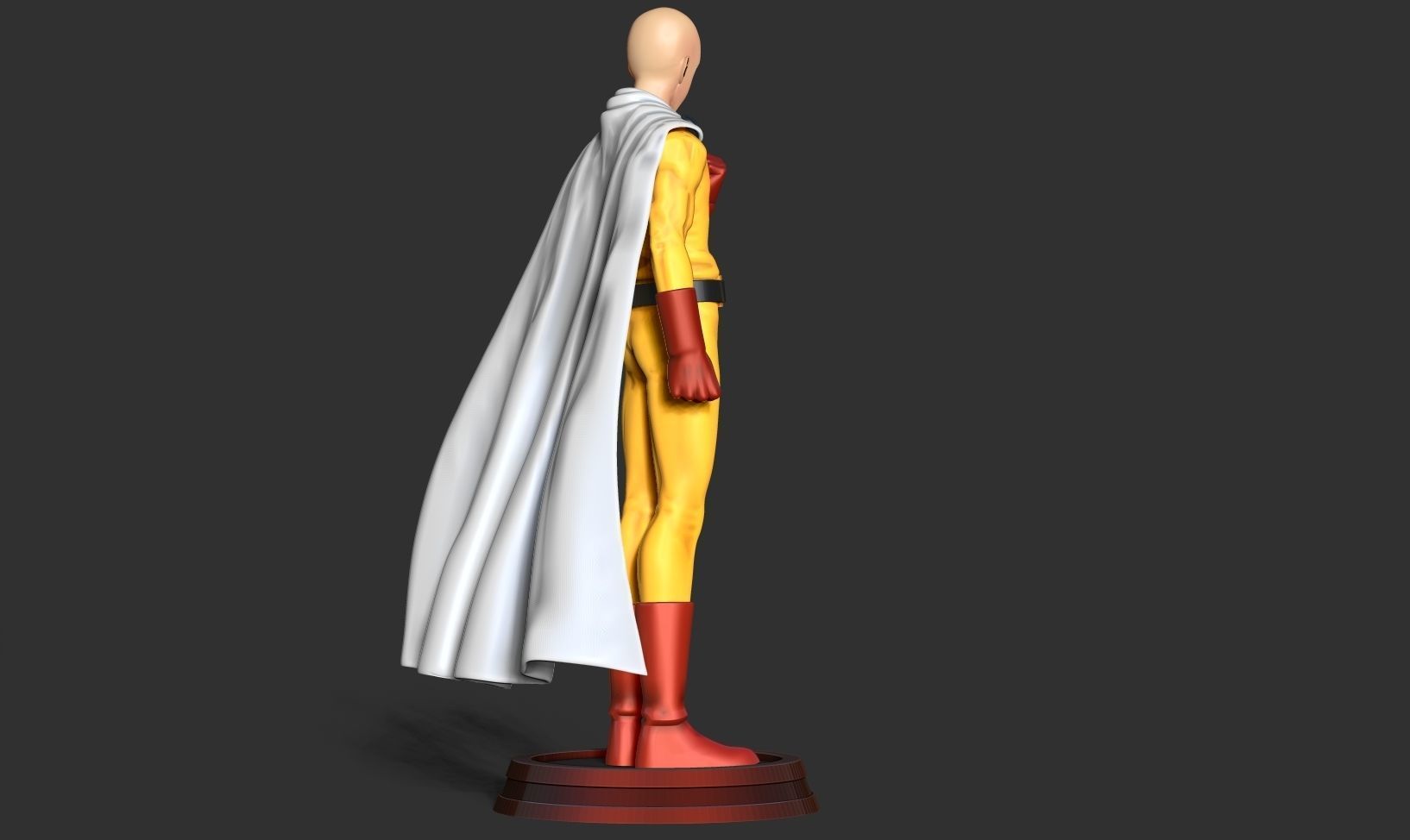 Angry Saitama 3D print model_6