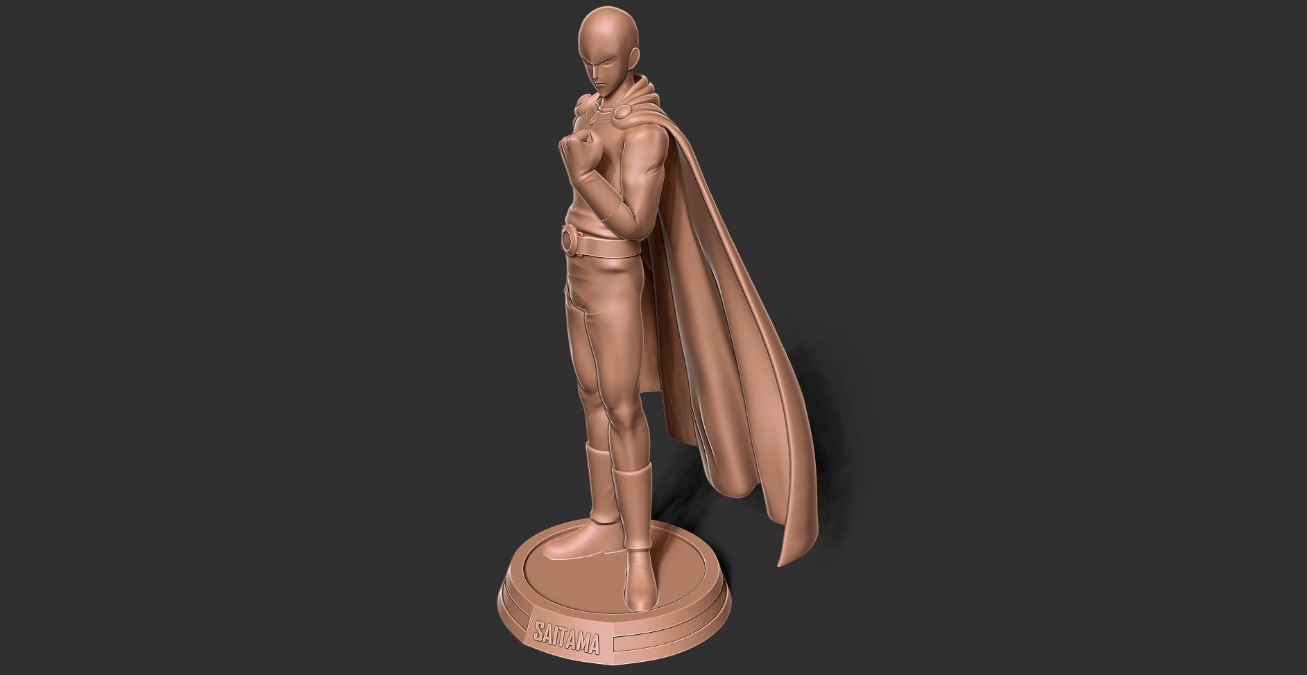 Angry Saitama 3D print model_20