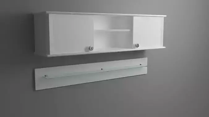 wall cabinet with shelf