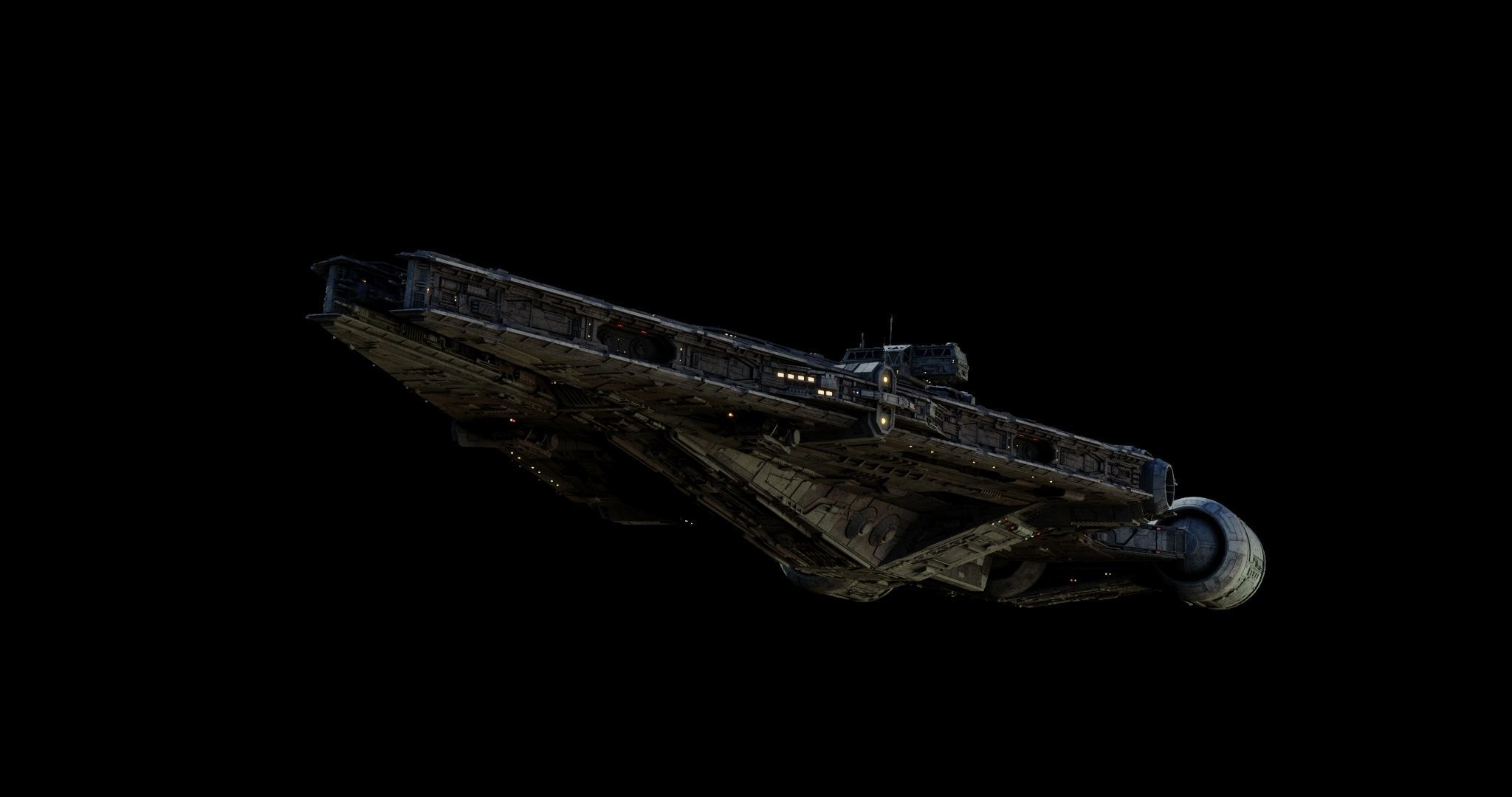 Imperial Light Cruiser  - Star Wars 3D model_18