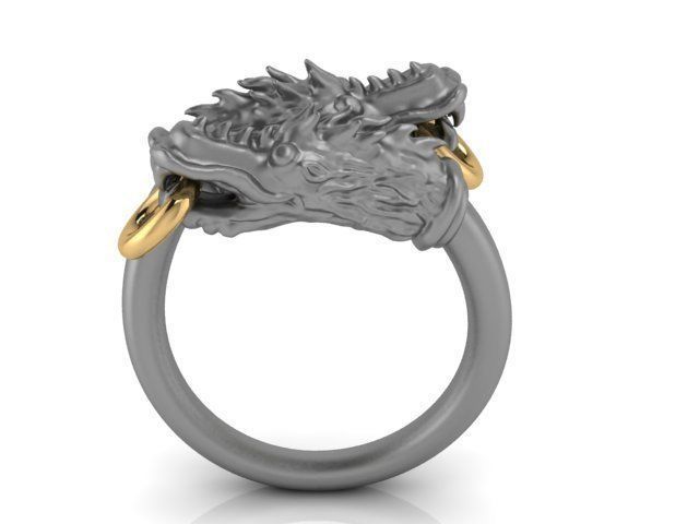  drag ring  3D print model_6