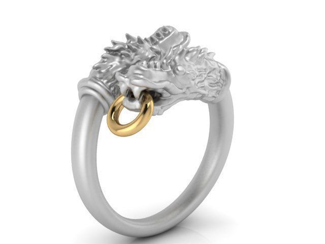  drag ring  3D print model_8