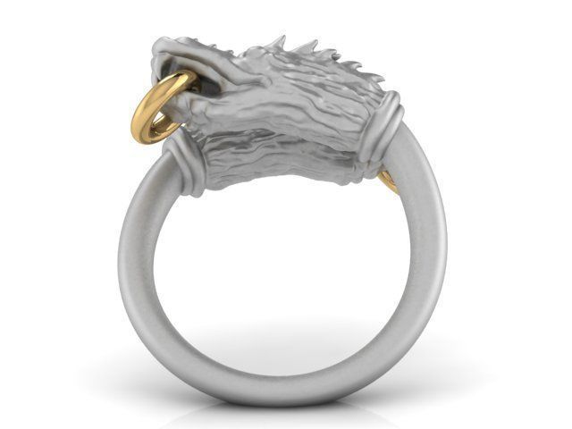  drag ring  3D print model_3