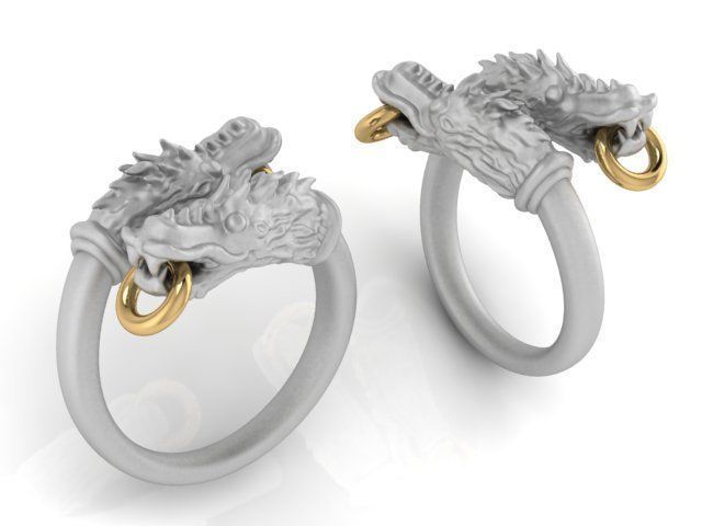  drag ring  3D print model_4