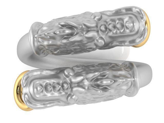  drag ring  3D print model_12