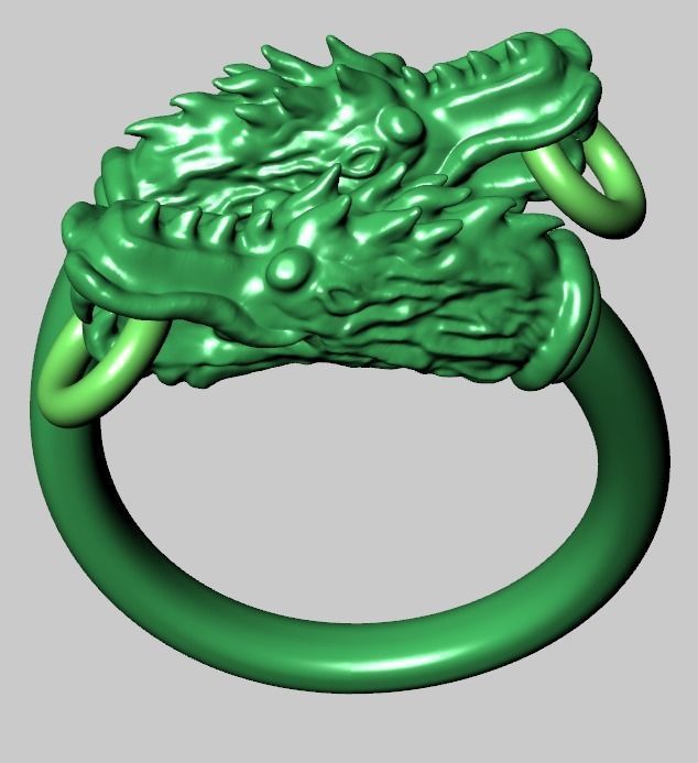  drag ring  3D print model_9