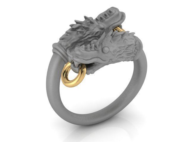  drag ring  3D print model_15