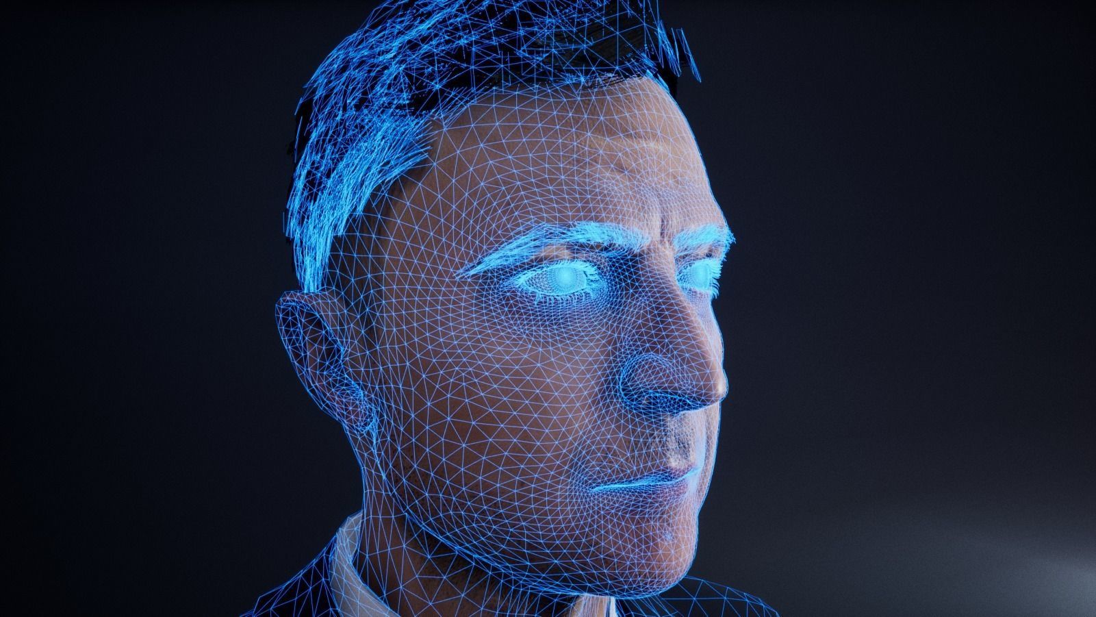 Mr President  - Game Ready Low-poly 3D model_13