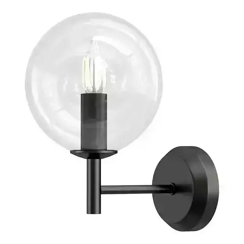bra-st-luce-rosello-sl424-401-01 glass globe wall sconce
