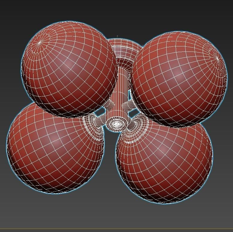 st-luce-rosello-sl424-402-04 three light ceiling fixture with... 3D model_3