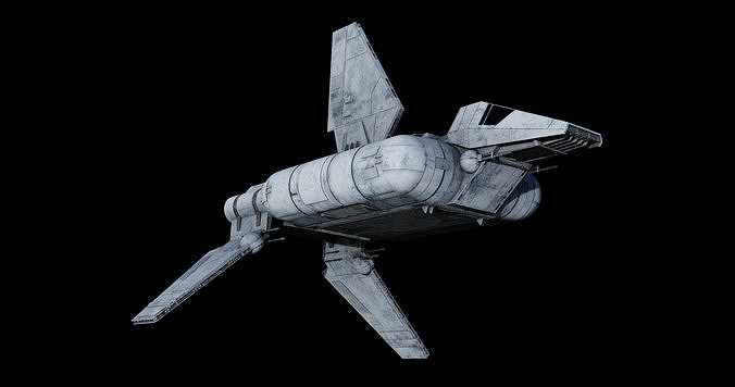 Sentinel-class landing craft  - Star Wars 3D model