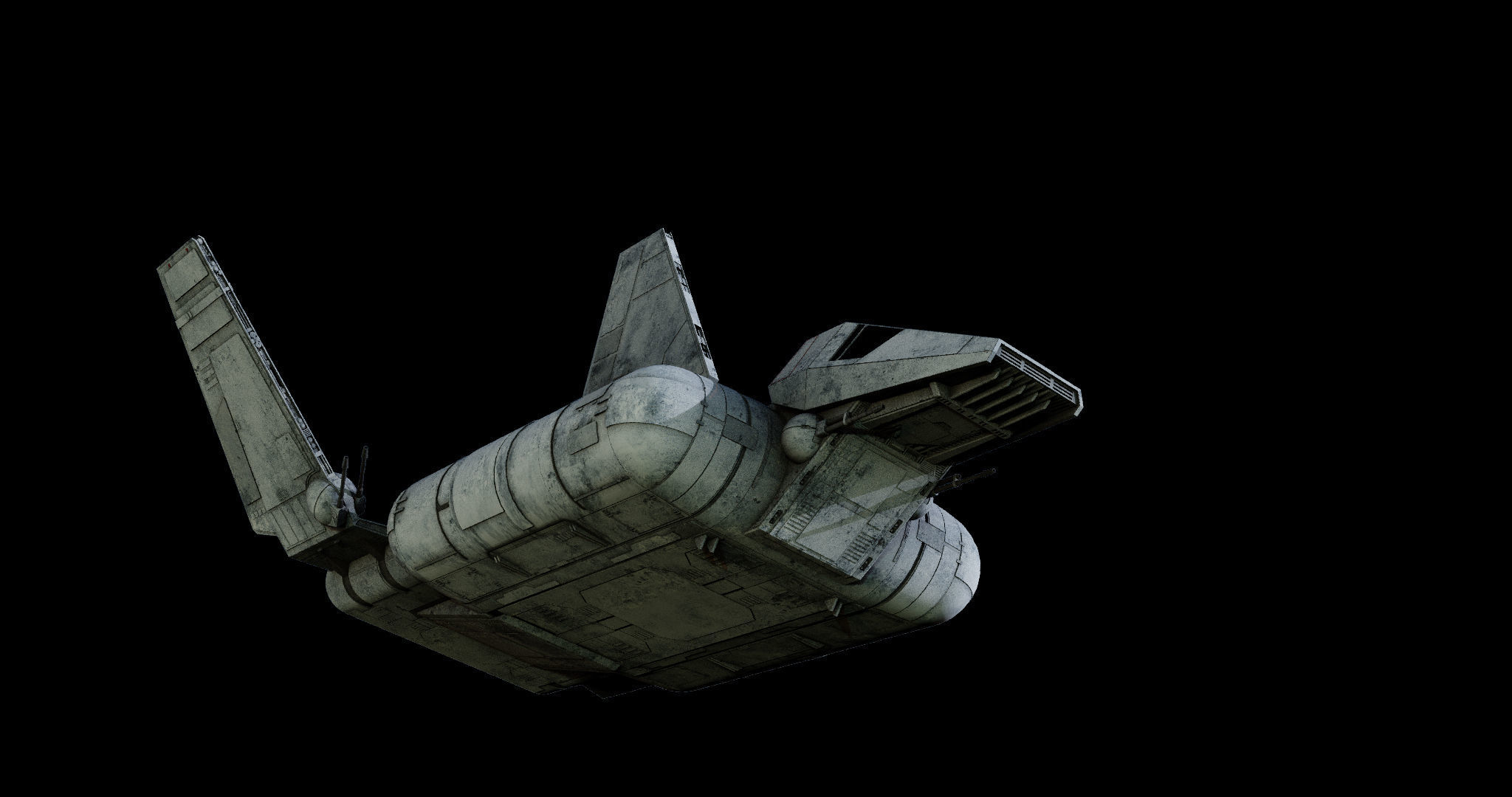 Sentinel-class landing craft  - Star Wars 3D model_11