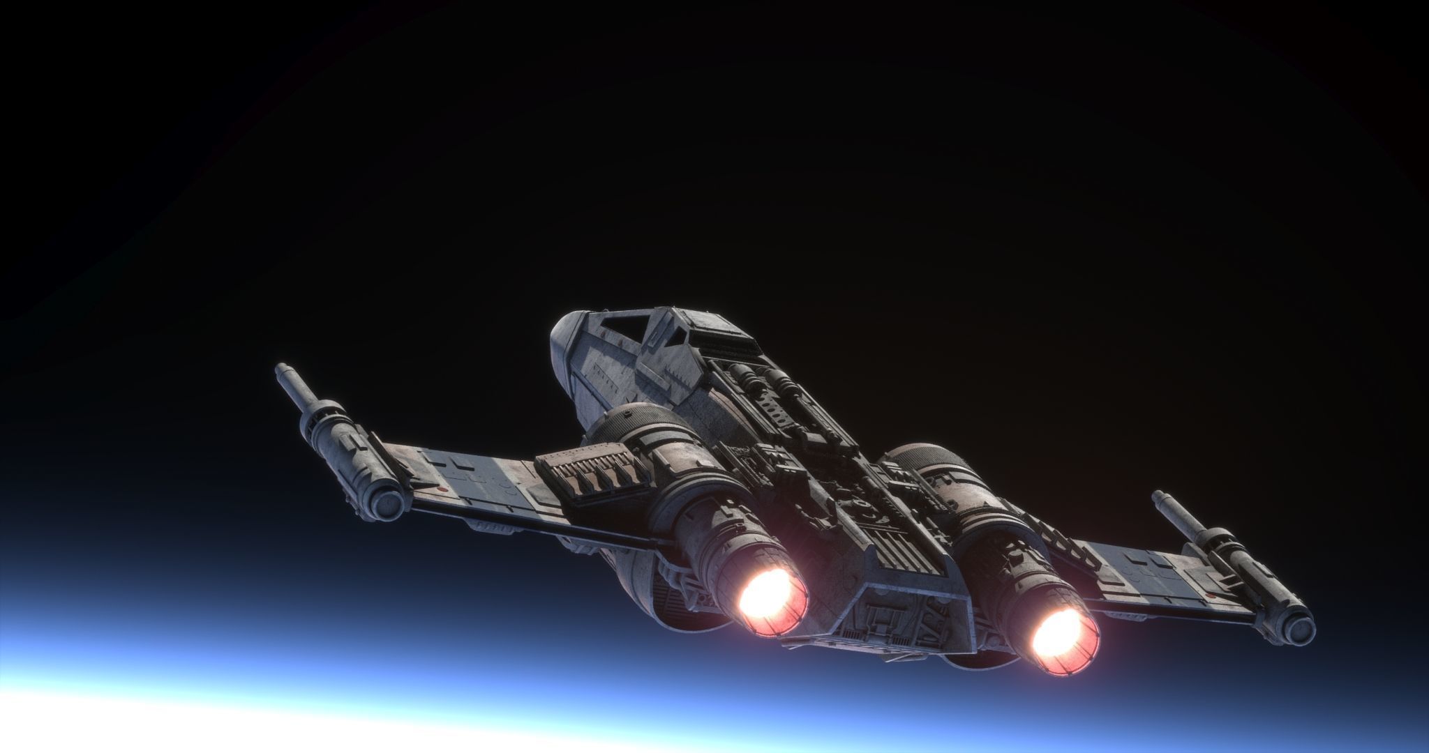 T-62 Convor - Star Wars 3D model_4