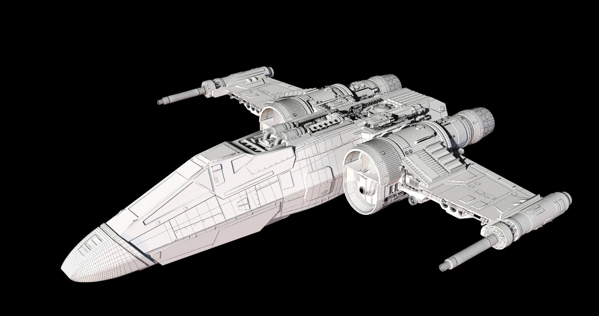 T-62 Convor - Star Wars 3D model_8