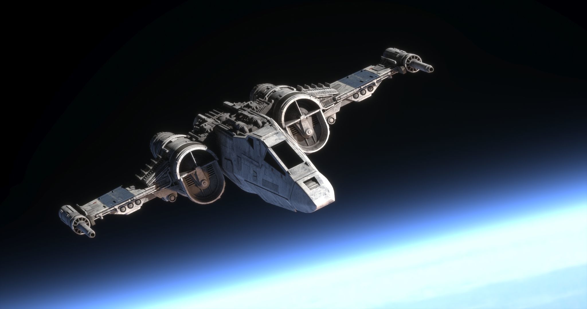 T-62 Convor - Star Wars 3D model_2