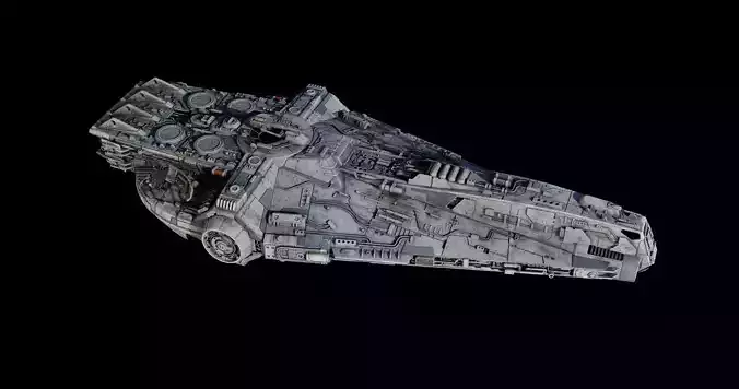 YT-1860 class - freighter  - Star Wars 3D model