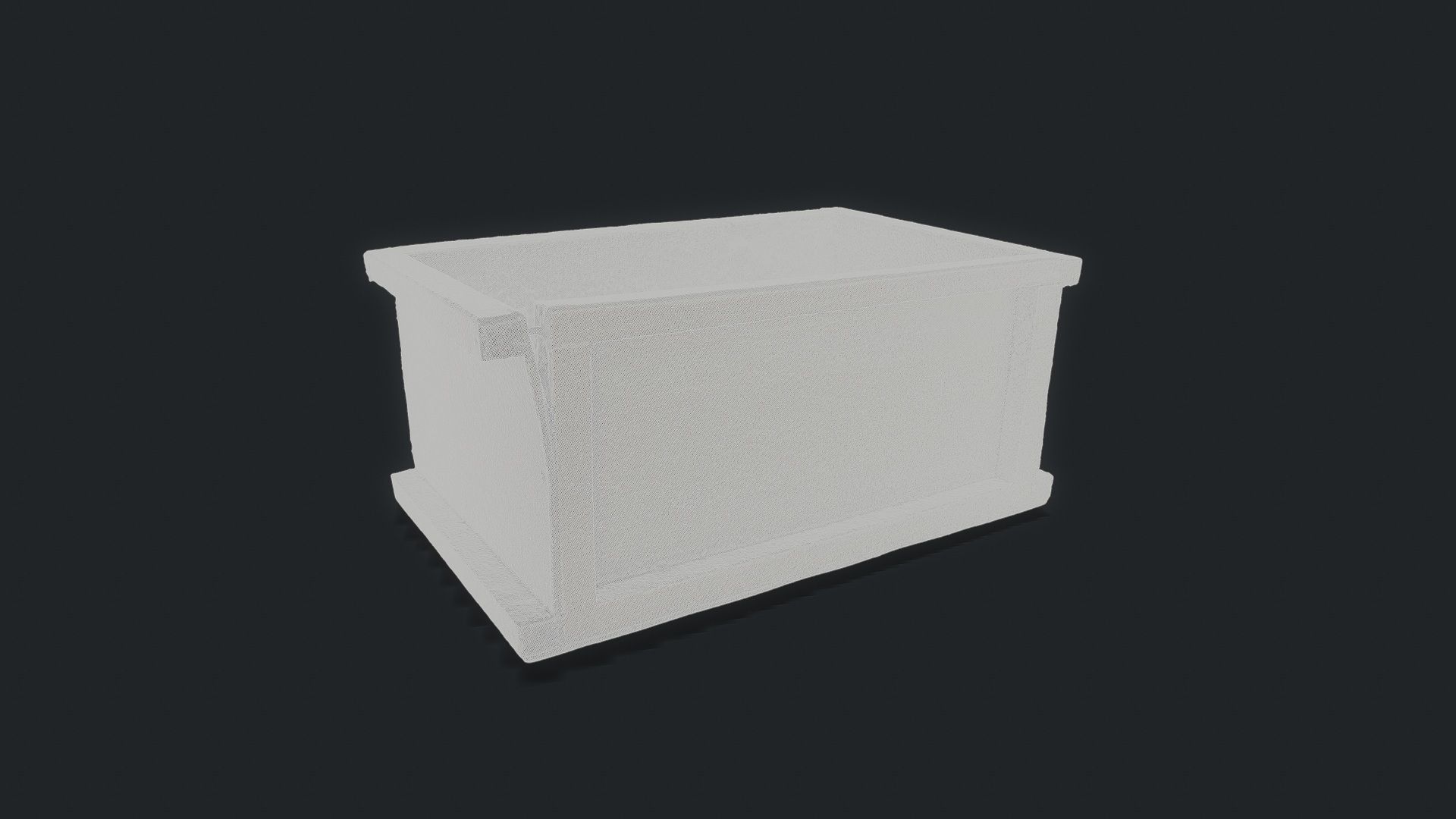 3D Scan Old Box 01 Low-poly 3D model_3