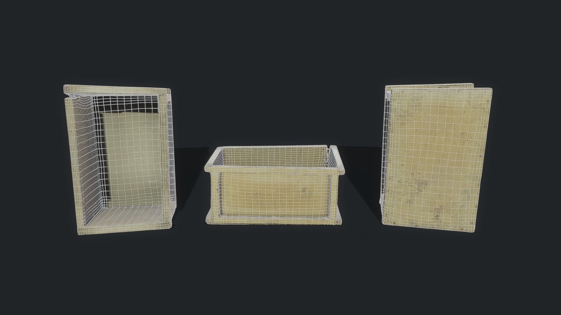 3D Scan Old Box 01 Low-poly 3D model_7