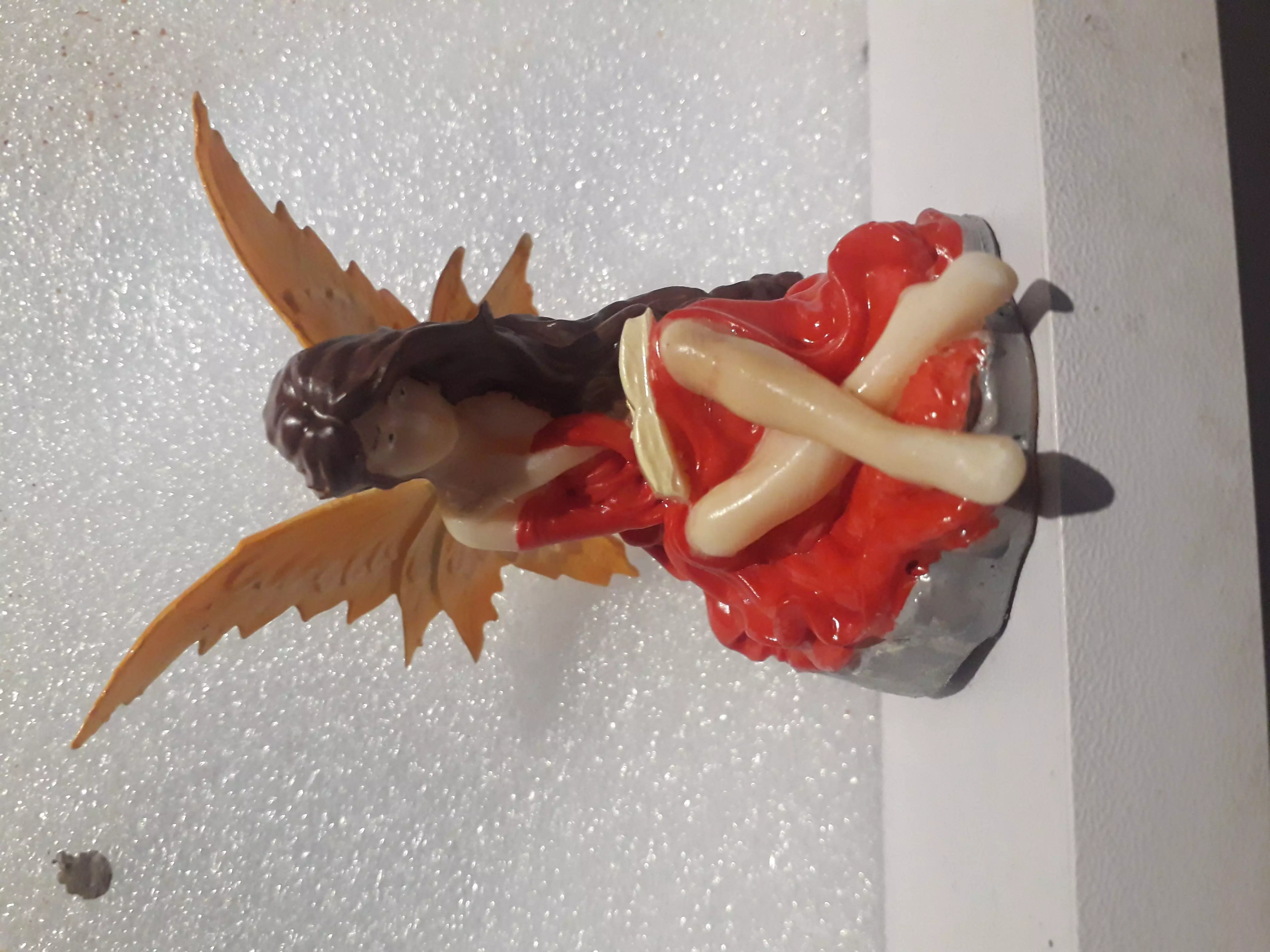 Fee avec un livre 3D print model_0