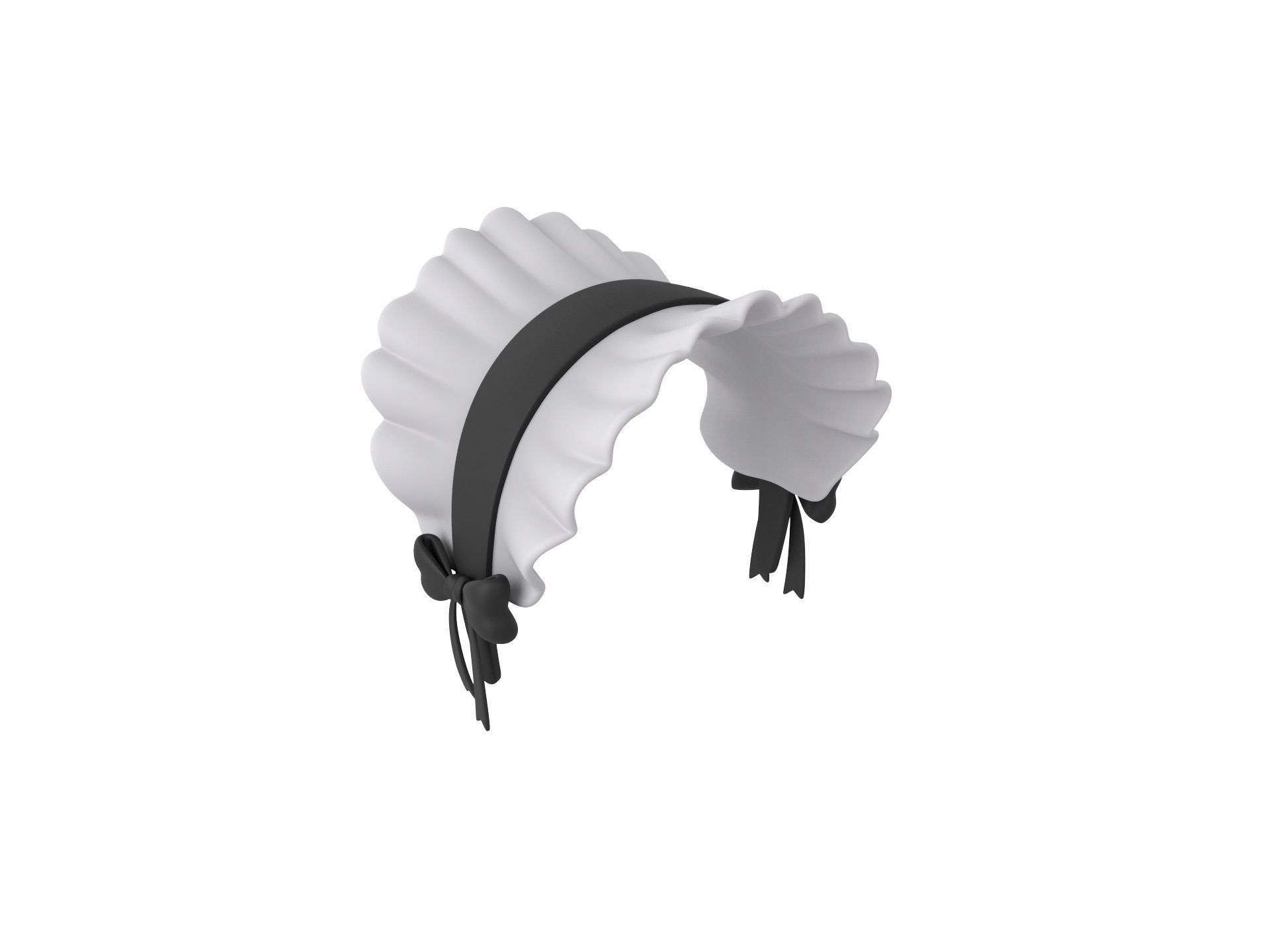 Prop095 Maid Headband 3D model | CGTrader