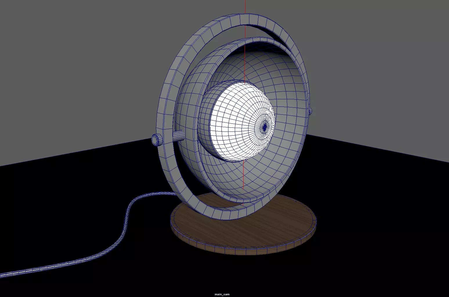Interior Lamp 3D model_0