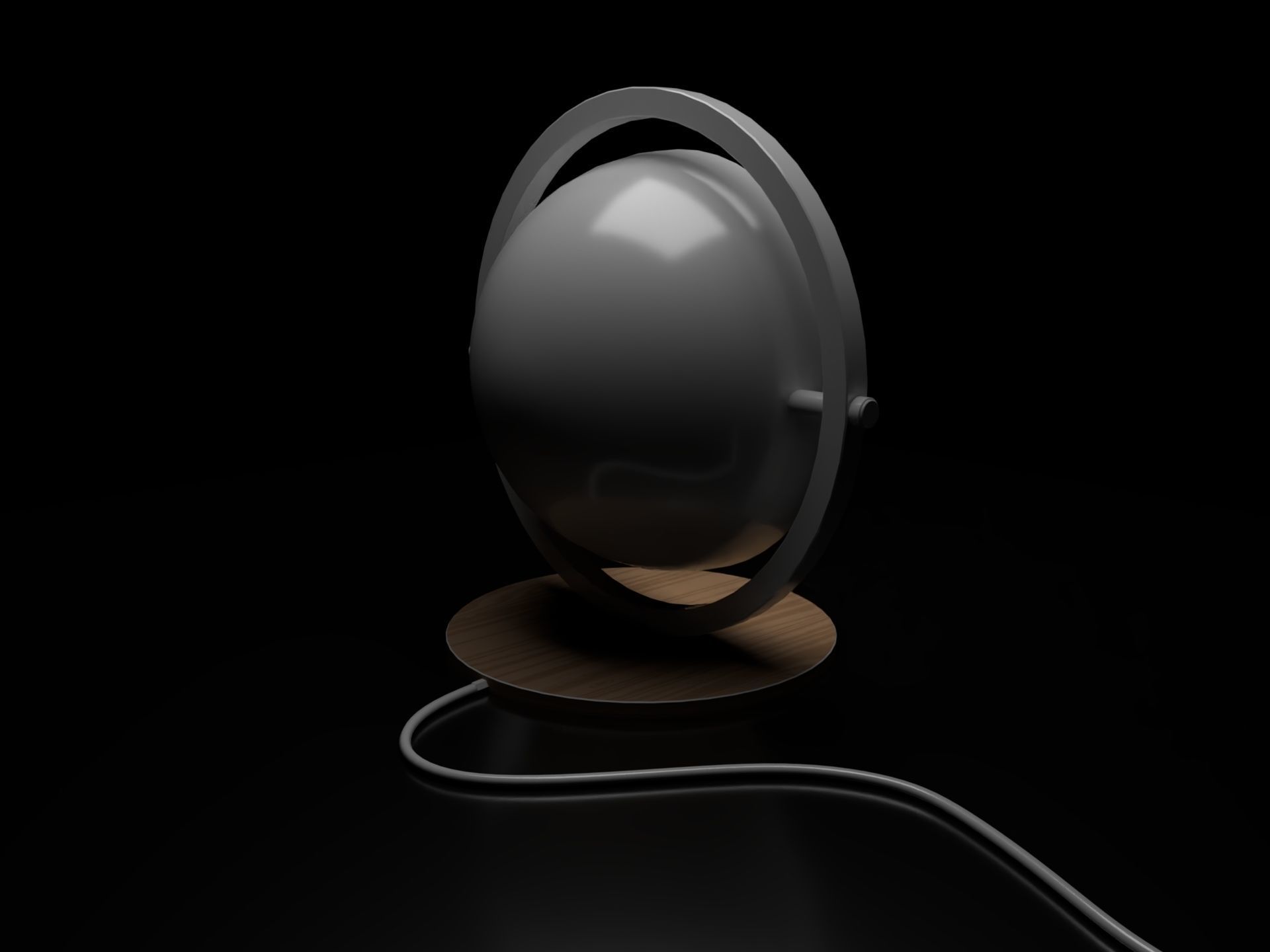 Interior Lamp 3D model_2