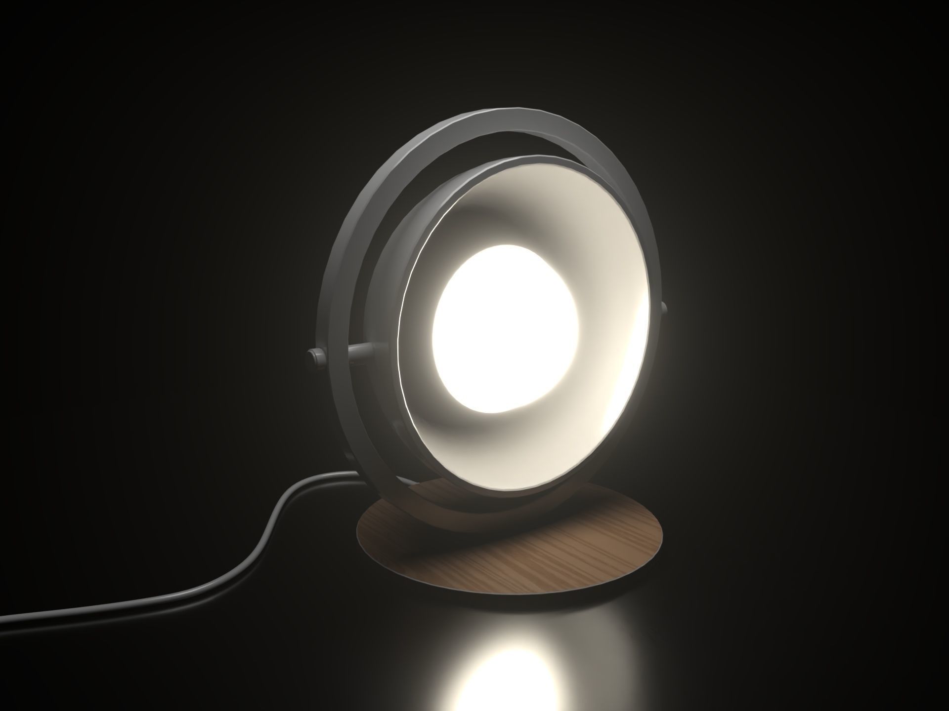 Interior Lamp 3D model_1