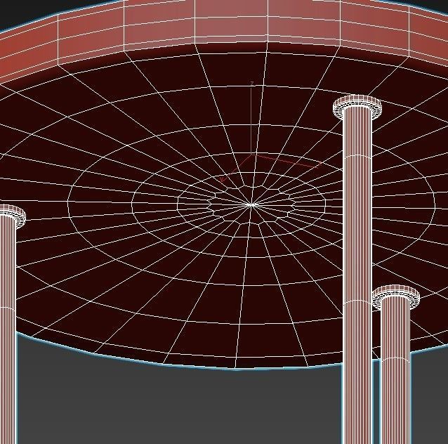 eglo-wilmcote-43126 three light ceiling fixture 3D model_4