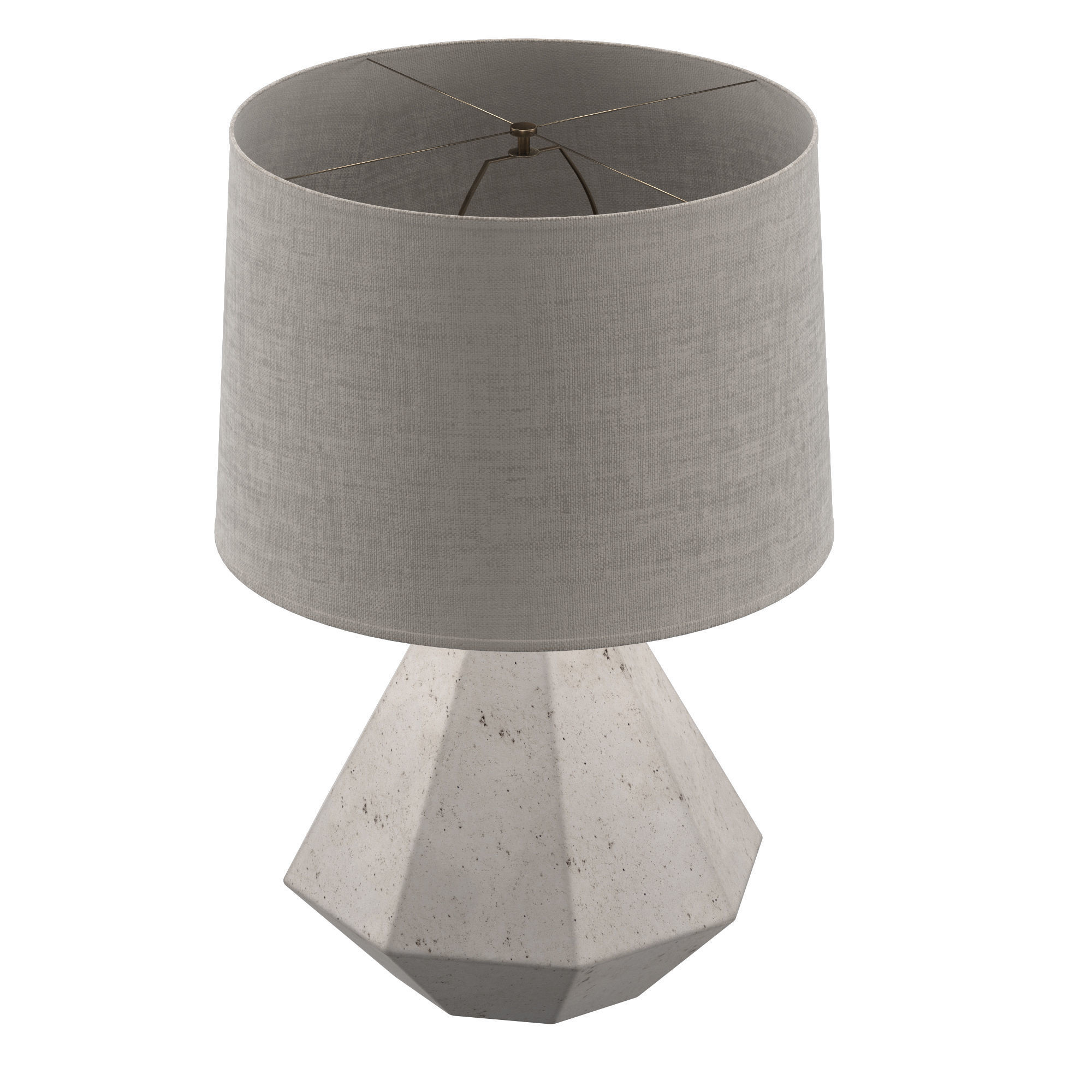 GANNON TABLE LAMP BASE 3D model_3